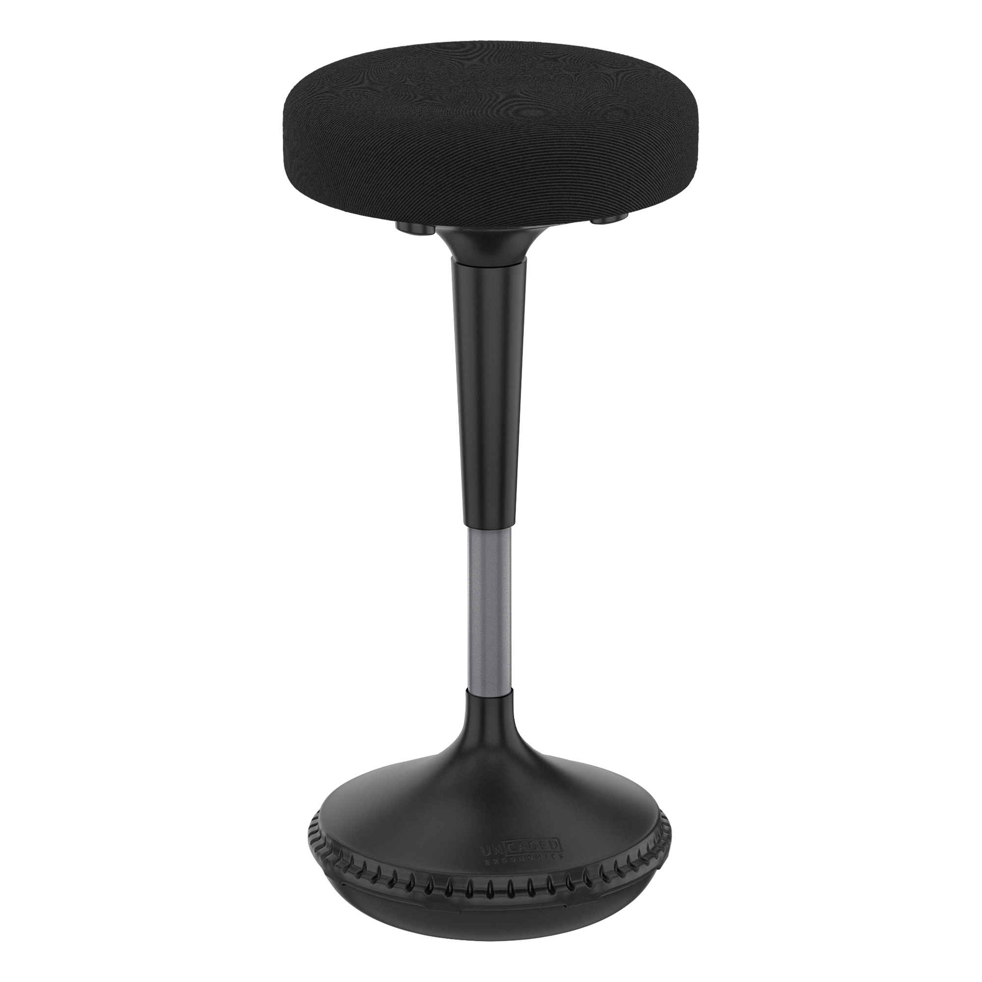 Uncaged Ergonomics, Wobble Stool Adjustable Balance Stool, Black, Included (qty.) 1 Model# WSF-b
